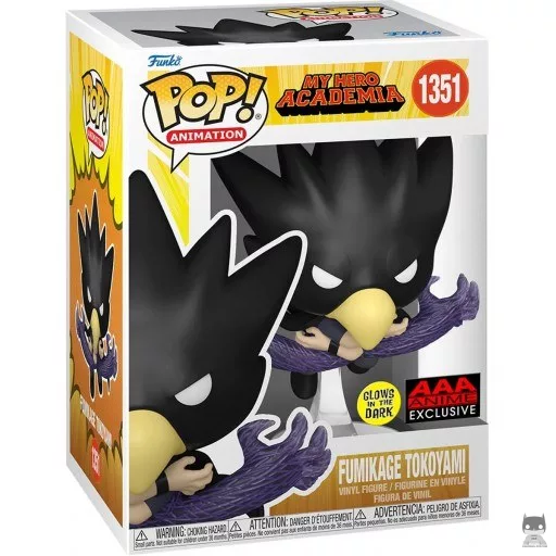 Figurine Funko POP Fumikage Tokoyami (Glow in the Dark) (Glow in the Dark)
