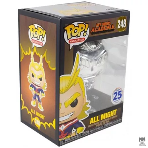 Figurine Funko POP All Might (Silver Chrome) (My Hero Academia)