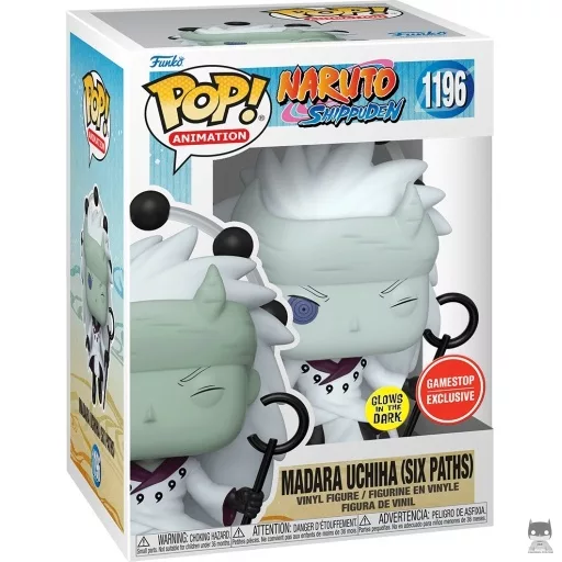 Figurine Funko POP Madara Uchiha (Six Chemins) (Glow in the Dark) (GameStop)