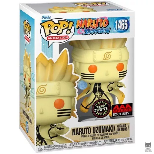 Figurine Funko POP Naruto Uzumaki (Kurama Link Mode) (Chase & Glow in the Dark) (Glow in the Dark)
