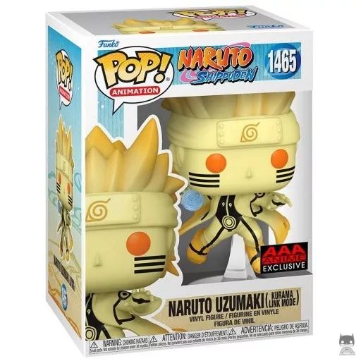Figurine Funko POP Naruto Uzumaki (Kurama Link Mode) (Naruto Shippuden)