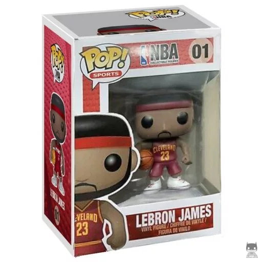 Figurine Funko POP Lebron James (Cavaliers) (Pop! Vinyl)