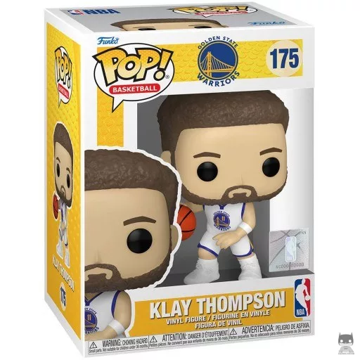 Figurine Funko POP Klay Thompson (Maillot Blanc) (NBA)