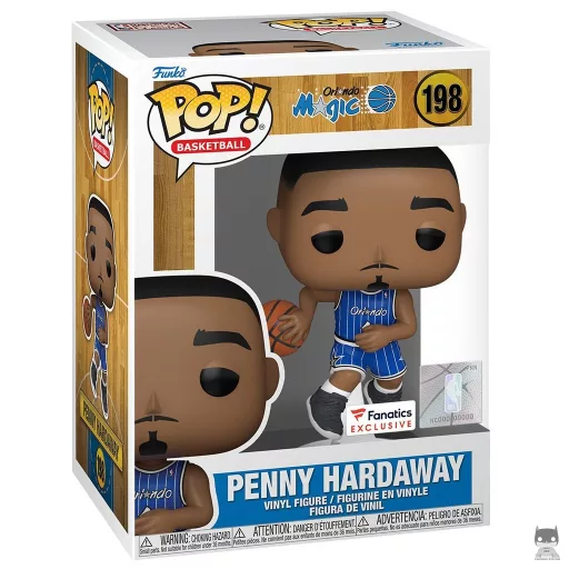 Figurine Funko POP Penny Hardaway (Blue Pinstripe Jersey) (Exclusive)