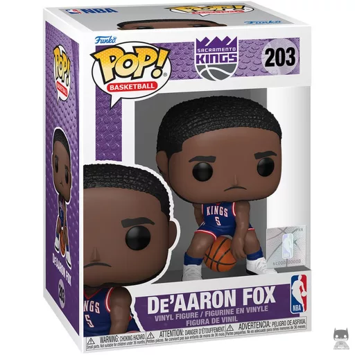 Figurine Funko POP De'Aaron Fox (2024 City Edition Uniform) (NBA)