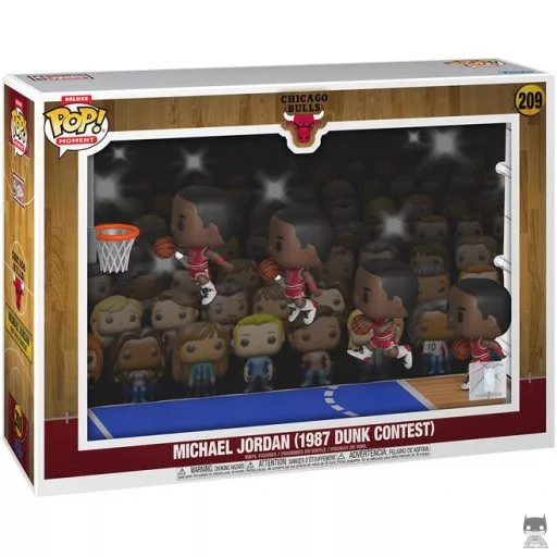 Figurine Funko POP Michael Jordan (1987 Concours Dunk) - Moment (NBA)