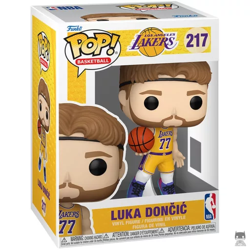Figurine Funko POP Luka Dončić (maillot doré Lakers) (NBA)