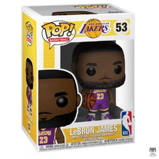 Figurine Funko POP LeBron James (Lakers) (Maillot Violet) (Exclusive)