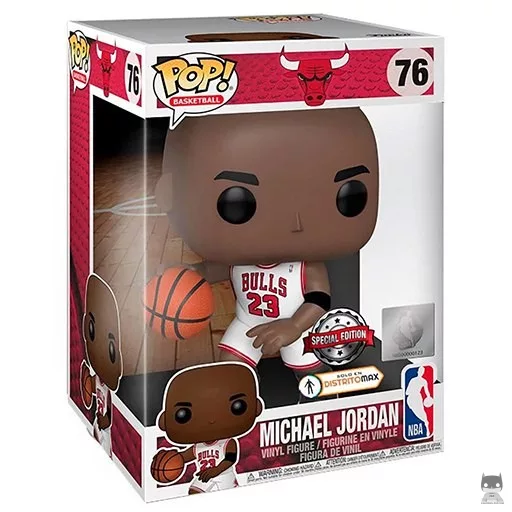 Figurine Funko POP Michael Jordan (Blanc) (Supersized) (Michael Jordan)