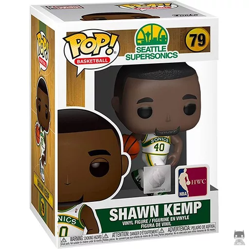 Figurine Funko POP Shawn Kemp (Sonics home) (NBA)