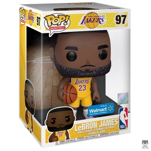 Figurine Funko POP LeBron James (Supersized) (NBA)