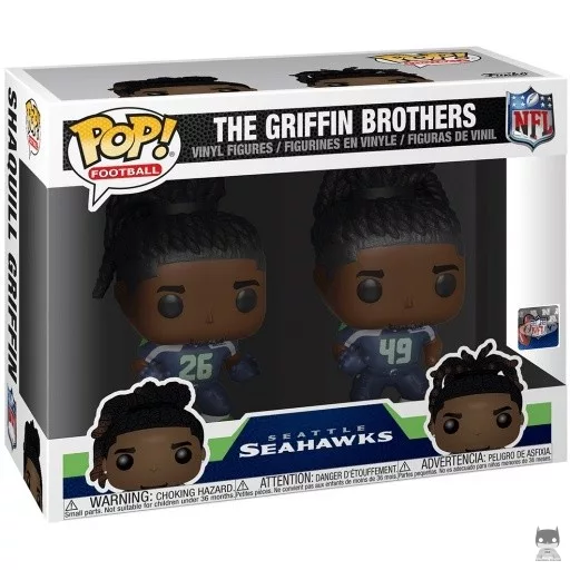 Figurine Funko POP Les Frères Griffin Seahawks (Multipack)