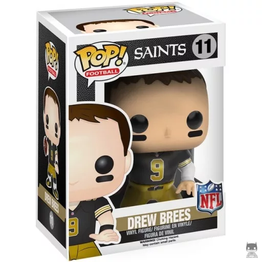 Figurine Funko POP Drew Brees (Maillot Throwback) (Pop! Vinyl)