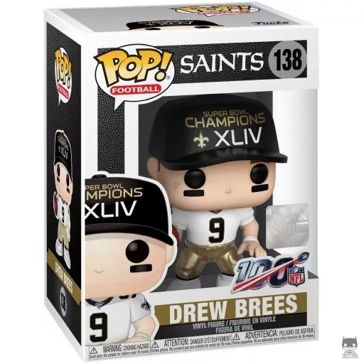 Figurine Funko POP Drew Brees (NFL)
