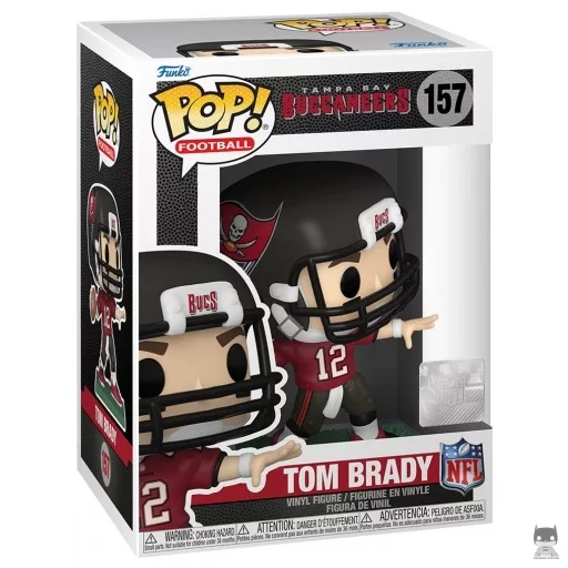 Figurine Funko POP Tom Brady (NFL)