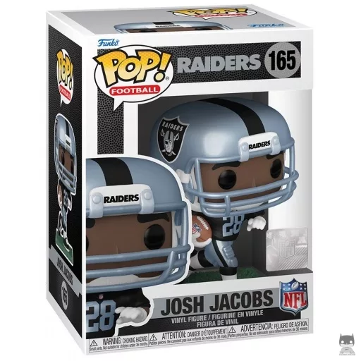 Figurine Funko POP Josh Jacobs (Metallic) (Metallic)