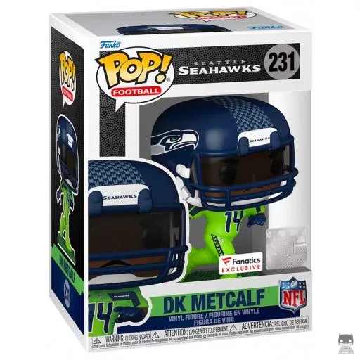 Figurine Funko POP Dk Metcalf (NFL)
