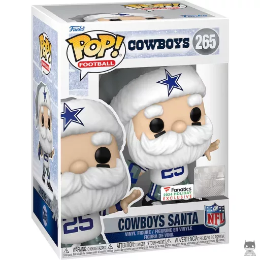 Figurine Funko POP Père Noël Dallas Cowboys (Exclusive)