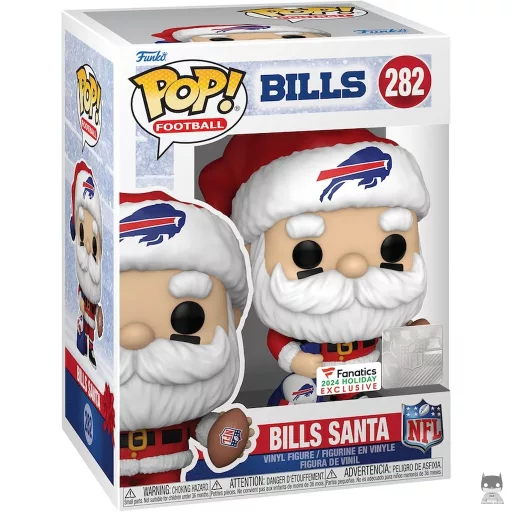 Figurine Funko POP Père Noël Buffalo Bills (Exclusive)