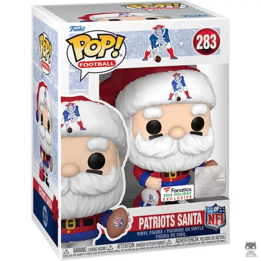 Figurine Funko POP Père Noël New England Patriots (Exclusive)