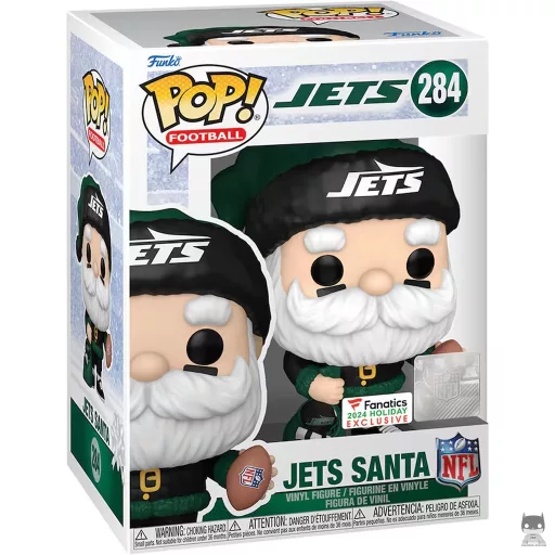 Figurine Funko POP Père Noël New York Jets (Exclusive)