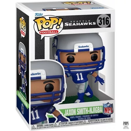 Figurine Funko POP Jaxon Smith-Njigba (Seattle Seahawks) (NFL)