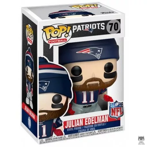 Figurine Funko POP Julian Edelman (Patriots Home) (NFL)