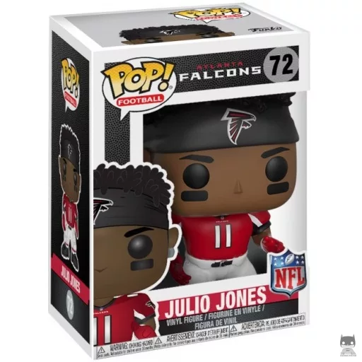 Figurine Funko POP Julio Jones (Falcons Home) (NFL)