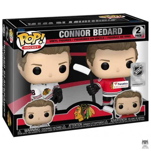 Figurine Funko POP Connor Bedard (Multipack)