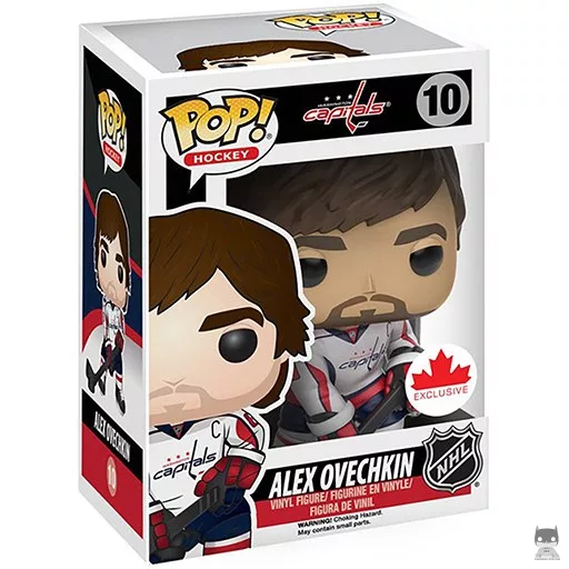 Figurine Funko POP Alex Ovechkin (Maillot Extérieur) (Exclusive)