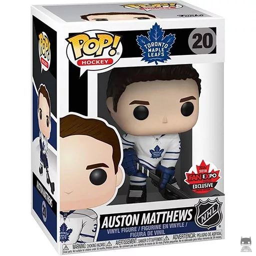 Figurine Funko POP Auston Matthews (Maillot Extérieur) (Exclusive)