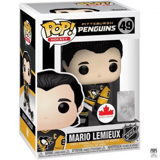 Figurine Funko POP Mario Lemieux (NHL : Ligue Nationale de Hockey)