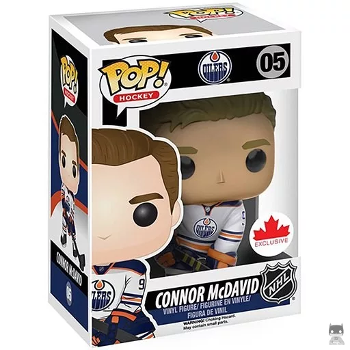 Figurine Funko POP Connor McDavid (Maillot Extérieur) (NHL : Ligue Nationale de Hockey)