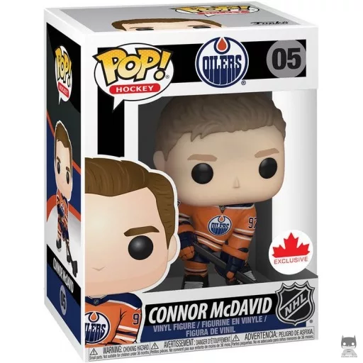 Figurine Funko POP Connor McDavid (Maillot Orange) (Exclusive)