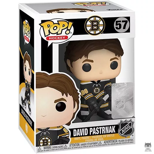 Figurine Funko POP David Pastrnak (NHL : Ligue Nationale de Hockey)