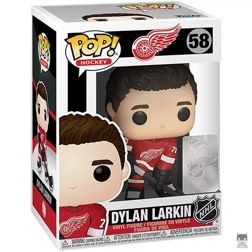 Figurine Funko POP Dylan Larkin (NHL : Ligue Nationale de Hockey)