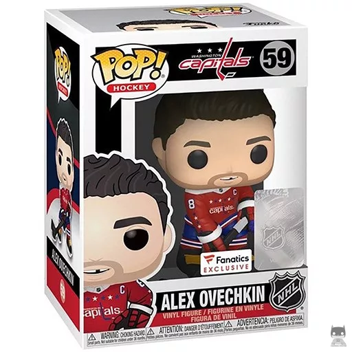 Figurine Funko POP Alex Ovechkin (NHL : Ligue Nationale de Hockey)