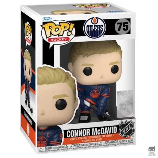 Figurine Funko POP Connor McDavid (NHL : Ligue Nationale de Hockey)