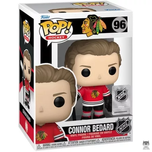 Figurine Funko POP Connor Bedard (NHL : Ligue Nationale de Hockey)