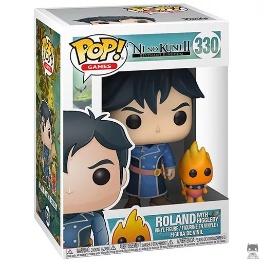 Figurine Funko POP Roland avec Higgledy (Ni No Kuni II)