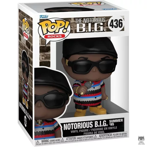 Figurine Funko POP Notorious B.I.G. Summer '95 (Notorious B.I.G)