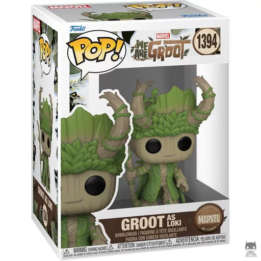 Figurine Funko POP Groot en Loki (Nous sommes Groot)