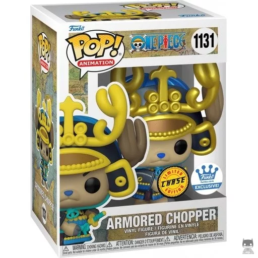 Figurine Funko POP Chopper en Armure (Chase) (Tony Tony Chopper)