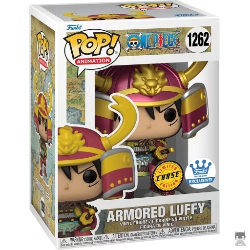 Figurine Funko POP Luffy en Armure (Chase & Metallic) (Metallic)