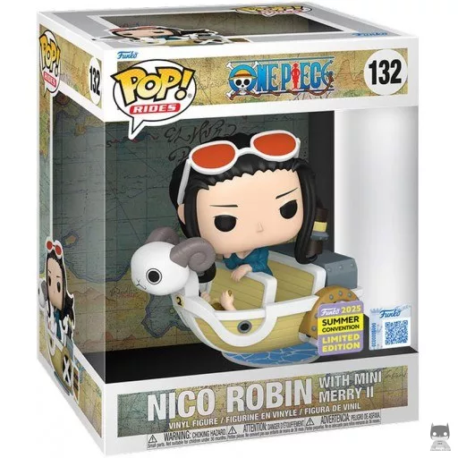 Figurine Funko POP Nico Robin avec Mini Merry II (Exclusive)