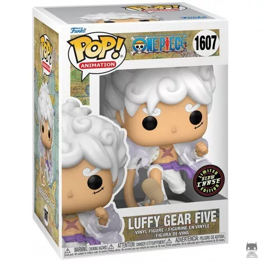 Figurine Funko POP Luffy Gear Five (Chase & Glow in the Dark) (Glow in the Dark)