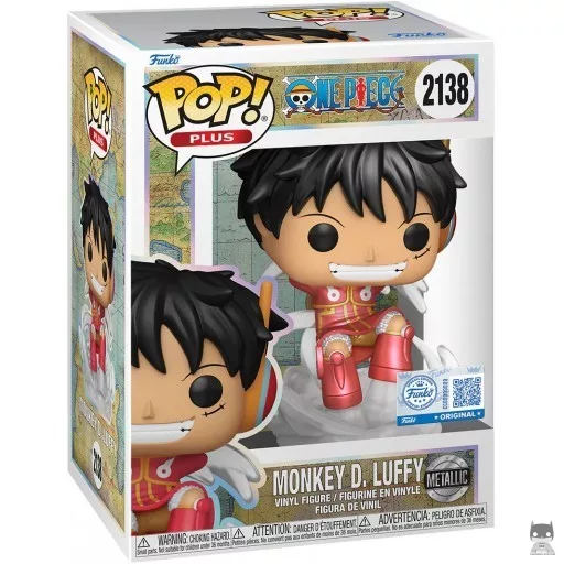 Figurine Funko POP Monkey D. Luffy (Egghead) (Metallic) (One Piece)
