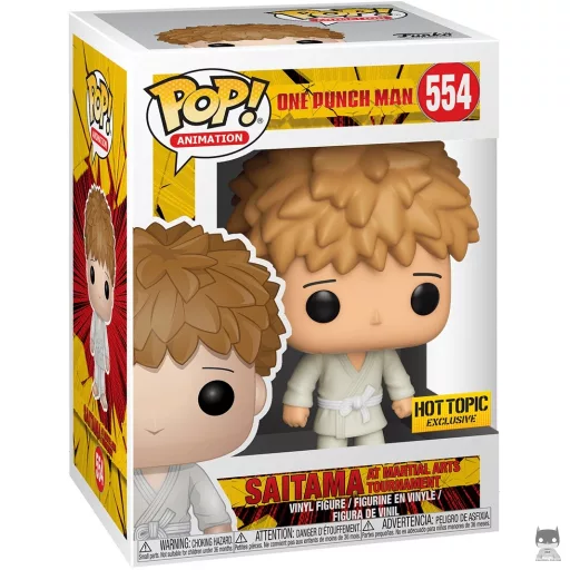 Figurine Funko POP Saitama au Tournoi d'Arts Martiaux (Hot Topic)