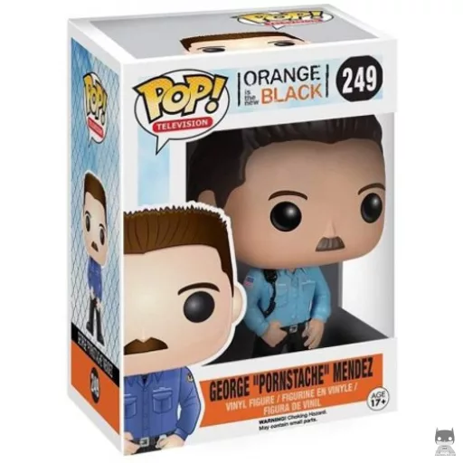 Figurine Funko POP George "Pornstache" Mendez (Orange is the New Black)