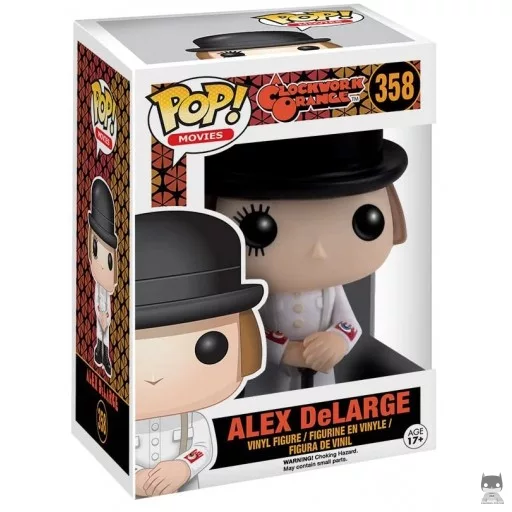 Figurine Funko POP Alex DeLarge (Orange mécanique)